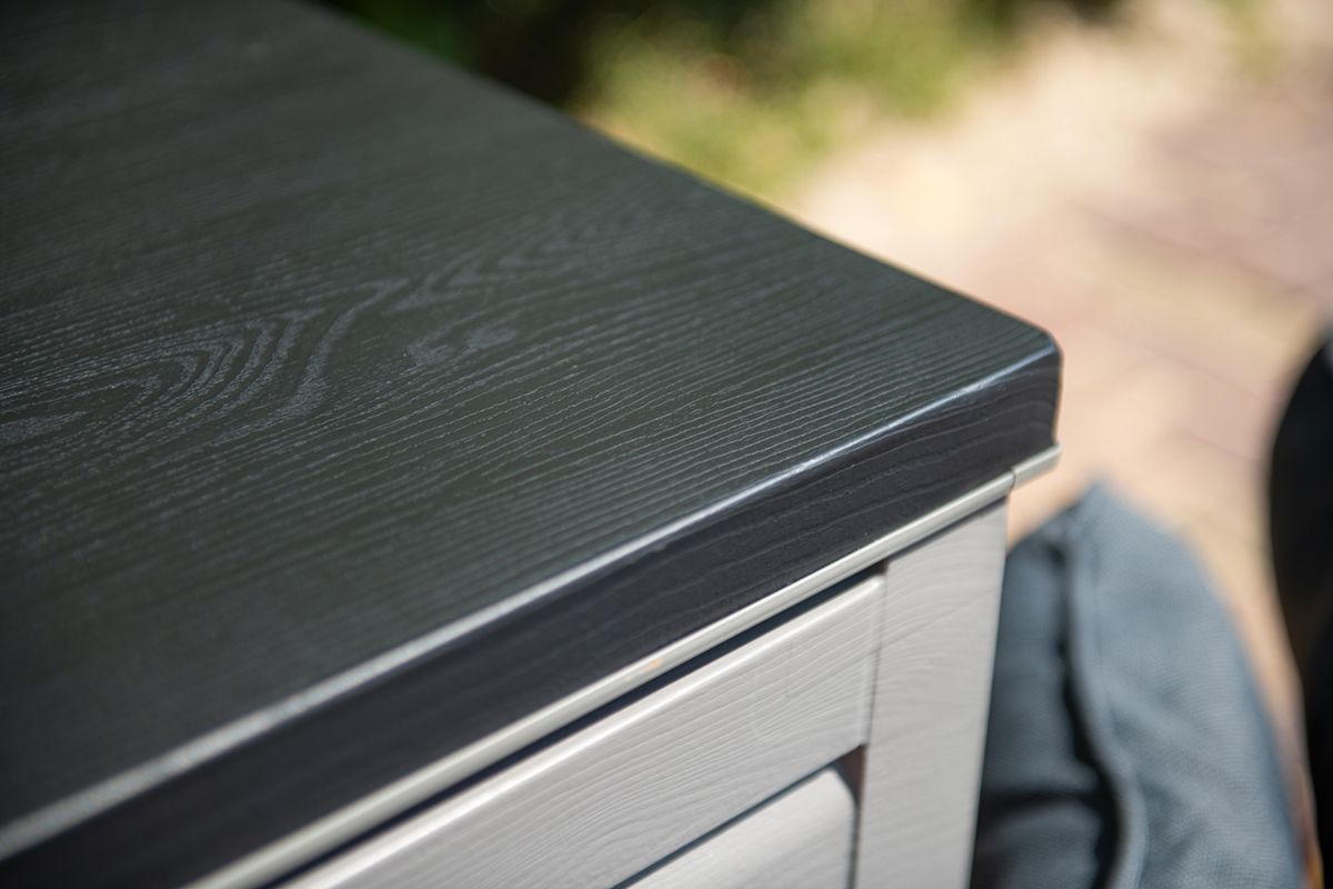 Primo cushionbox - 490 liter - dark grey -  black