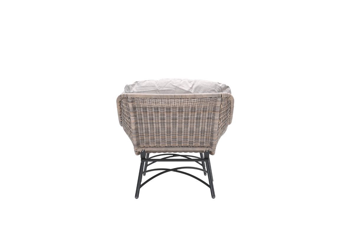 Logan armchair including ottoman - vintage willow -  desert sand