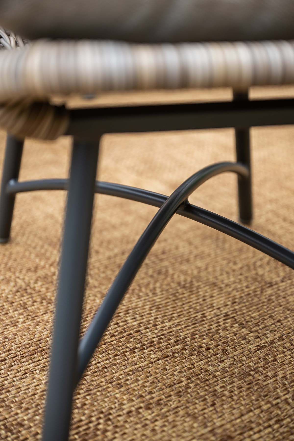 Logan armchair including ottoman - vintage willow -  desert sand