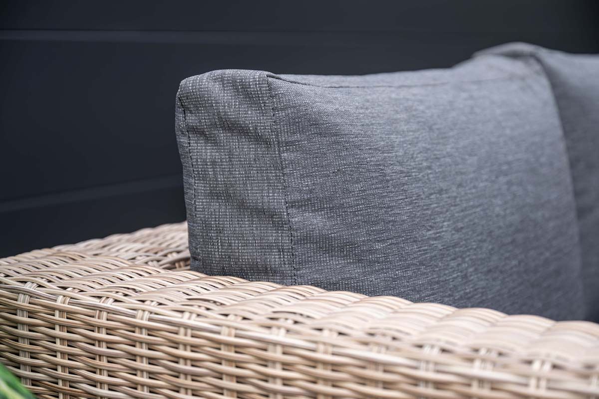 Tennessee lounge chair - vintage willow - anthracite  texfiber