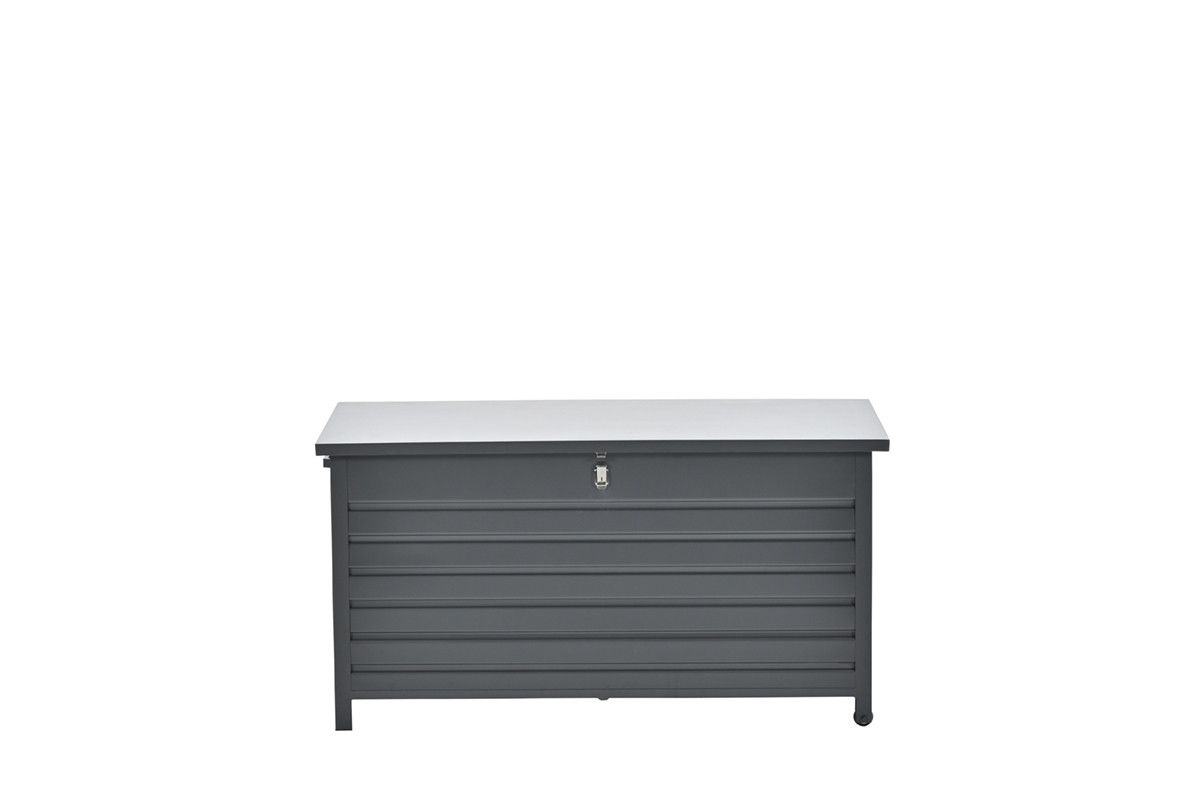 Cambridge cushionbox - 141x73xH72 cm  -  carbon black
