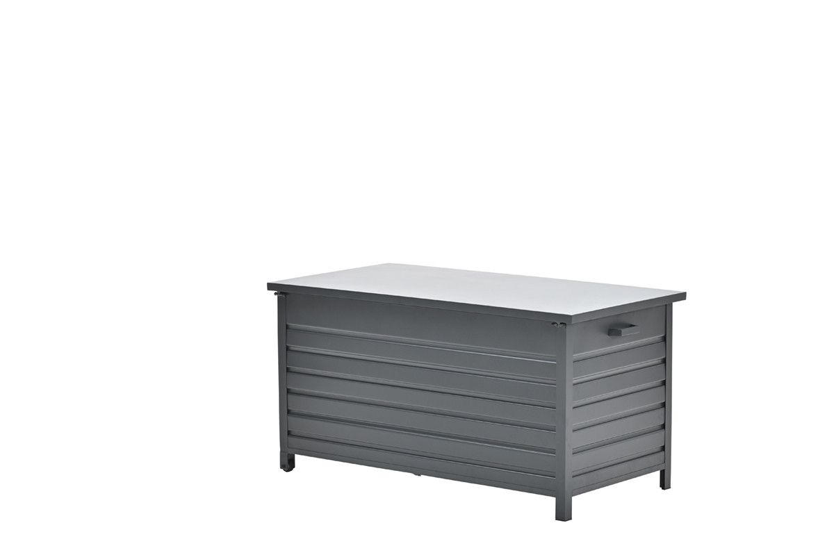 Cambridge cushionbox - 141x73xH72 cm  -  carbon black