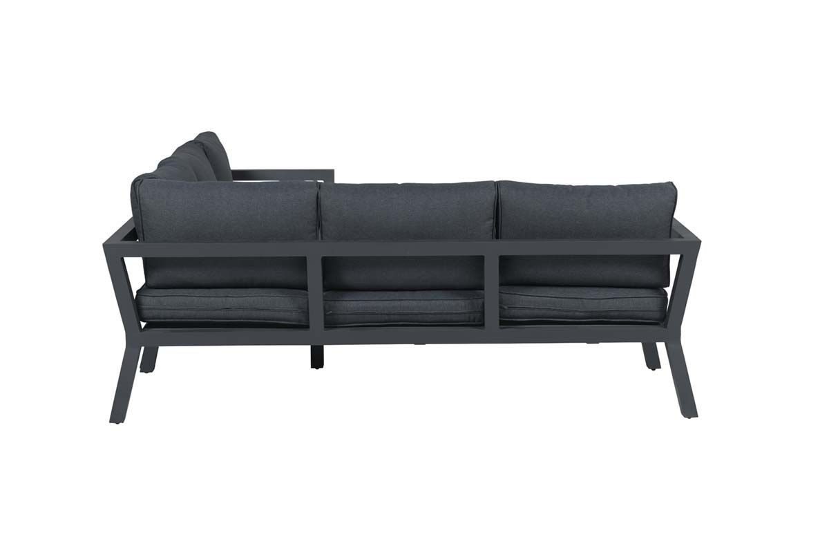 Colorado loungeset - 3-pieces - carbon black -  reflex black