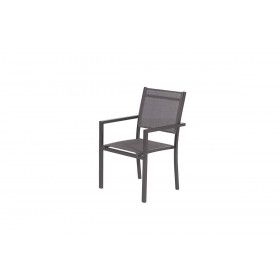 Moon dining chair - carbon black -  anthracite