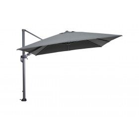 Hawaii parasol - 300x300 cm - carbon black -  dark grey
