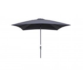 Lotus parasol - 250x250 cm - carbon black -  dark grey