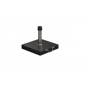 Cosmo granite parasolbase - 40 kg - black polished