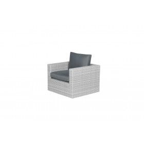 Orangebird lounge chair - vintage grey - reflex black