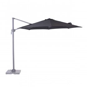Hawaii parasol S - Ø300 cm - carbon black -  black