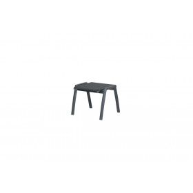 Gala footrest - carbon black -  anthracite
