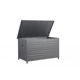 Cambridge cushionbox - 170x97,5xH97 cm  -  carbon black
