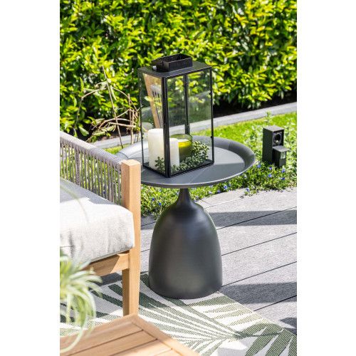 Sardinia loungeset - 4-pieces -  light teaklook - TPU rope sand - dark sand