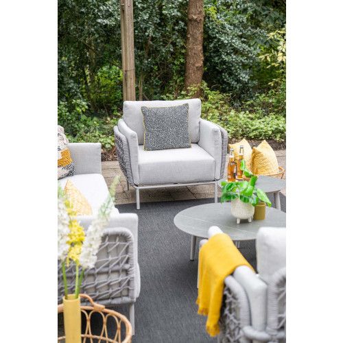 Cavallo loungeset - 5-pieces - taupe - sand - valley sand - Centostone Sicilian grey