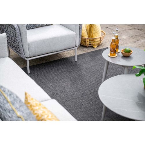 Cavallo loungeset - 5-pieces - taupe - sand - valley sand - Centostone Sicilian grey