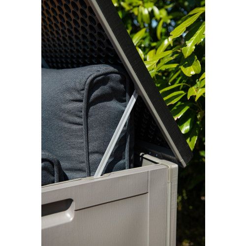Primo cushionbox - 490 liter - dark grey -  black