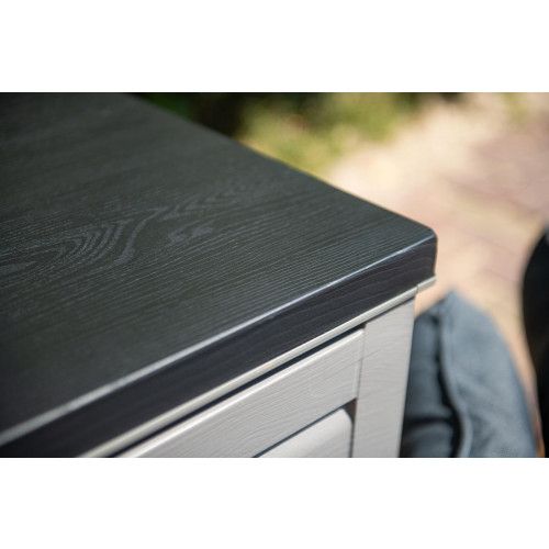 Primo cushionbox - 490 liter - dark grey -  black