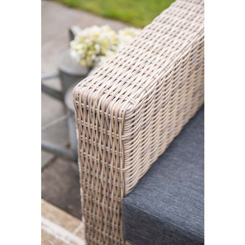 Tennessee open sofa - left - vintage willow - anthracite  texfiber
