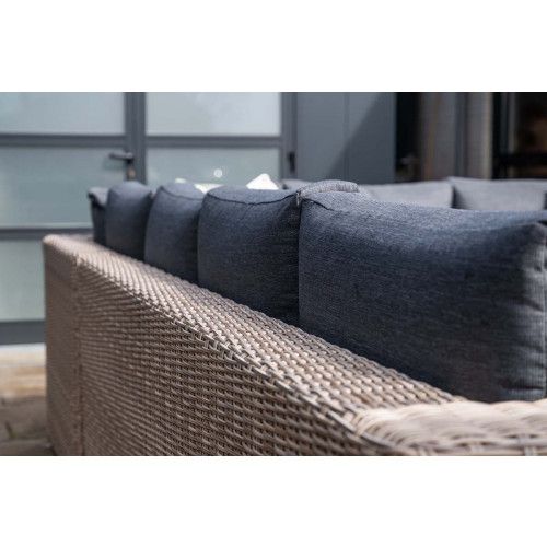 Tennessee open sofa - left - vintage willow - anthracite  texfiber