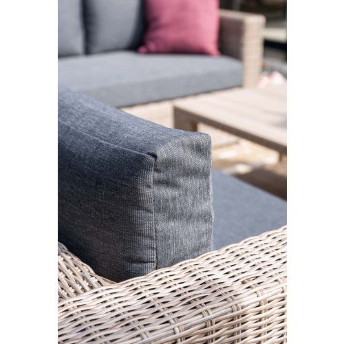 Tennessee open sofa - left - vintage willow - anthracite  texfiber