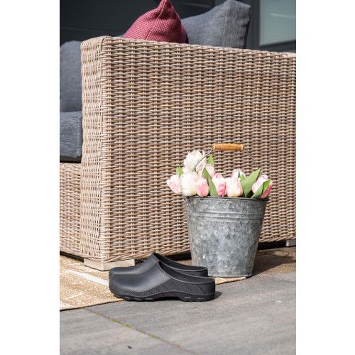 Tennessee open sofa - right - vintage willow - anthracite  texfiber