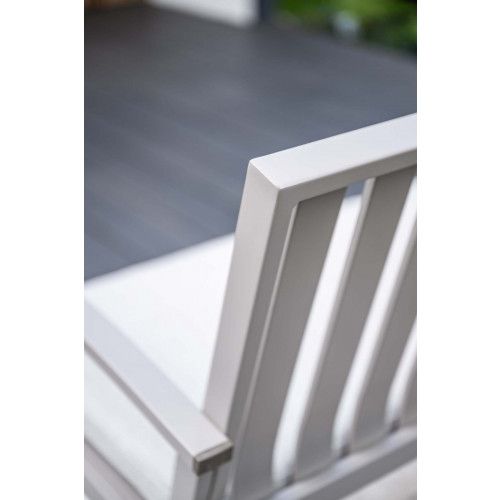 Bruno parkbench - aluminum - taupe - valley sand 