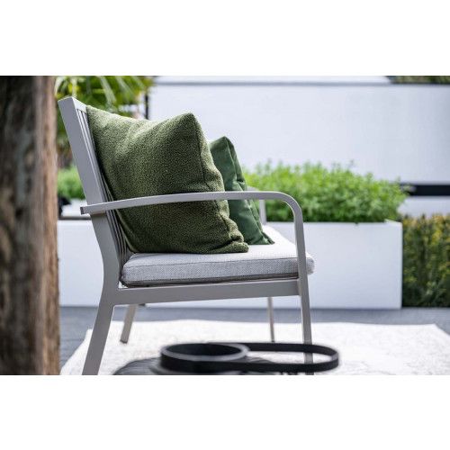 Bruno parkbench - aluminum - taupe - valley sand 