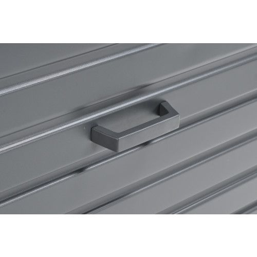 Cambridge cushionbox - 141x73xH72 cm  -  carbon black