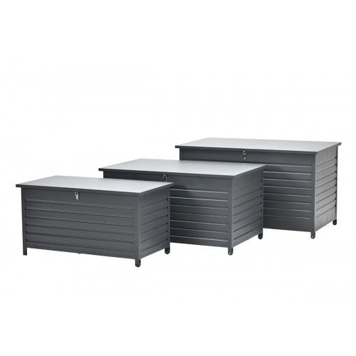 Cambridge cushionbox - 170x97,5xH97 cm  -  carbon black