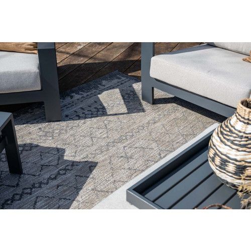 James serving tray - carbon black