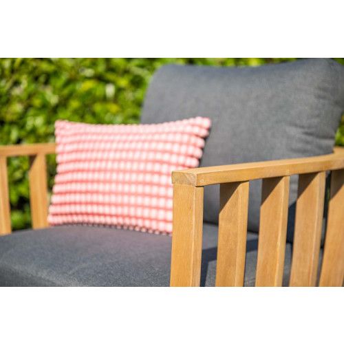 Kawela lounge set - 5-pieces - eucalyptus white wash - mystic grey