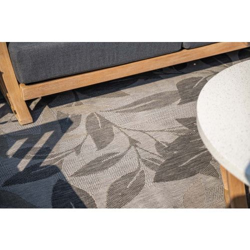 Kawela lounge set - 5-pieces - eucalyptus white wash - mystic grey