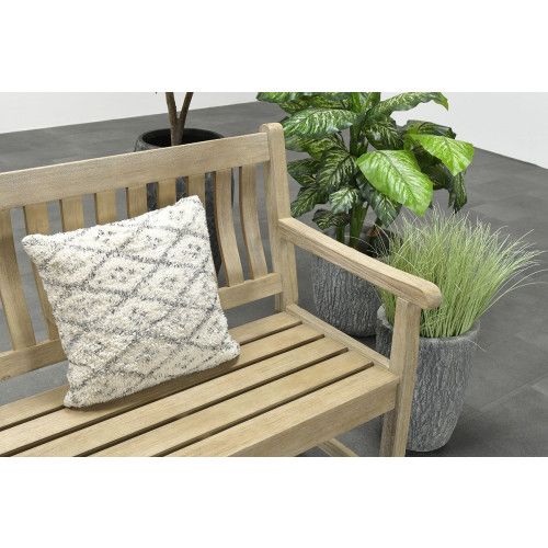 Vondel parkbench - 190 cm - eucalyptus white wash