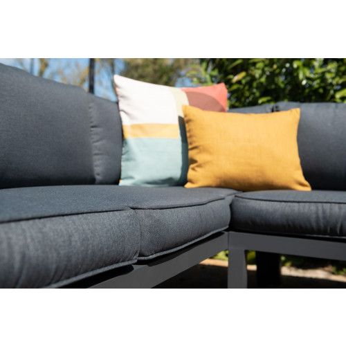 Colorado loungeset - 3-pieces - carbon black -  reflex black