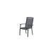 Saphir stacking chair - carbon black -  anthracite