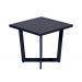 Ivy side table - 47,5x47,5 cm - carbon black