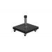 Eureka granite parasolbase - 40 kg - royal anthracite -  with wheels
