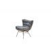Libelle relax chair - natural rotan -  mystic grey