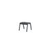 Gala footrest - carbon black -  anthracite