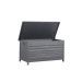 Cambridge cushionbox - 141x73xH72 cm  -  carbon black