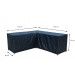 Coverit loungeset L-shape cover - 270 - 270x90xH70 cm