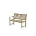 Vondel parkbench - 120 cm - eucalyptus white wash